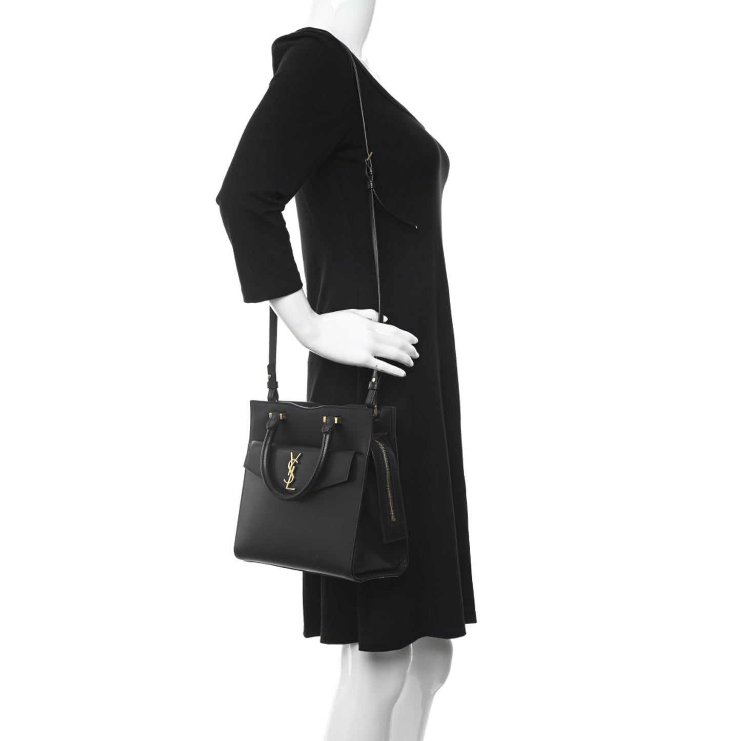 Grain De Poudre Small Uptown Tote Black