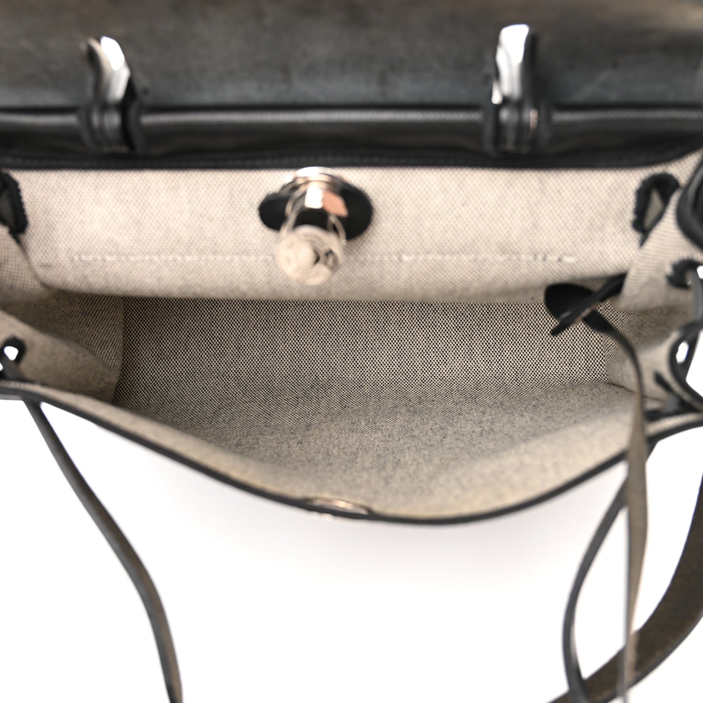 Toile H Berline Vache Hunter Herbag Zip PM 31 Black Ecru