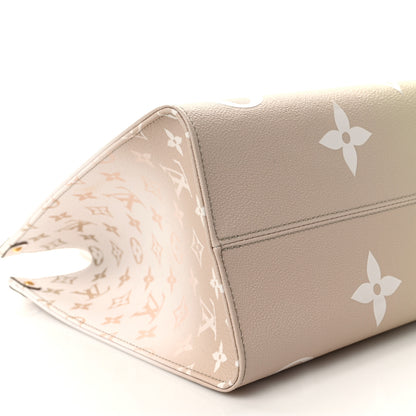 Louis Vuitton Monogram Giant Spring In The City Onthego MM Sunset Kaki 7 of 9