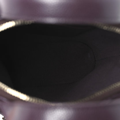 Chanel Caviar Quilted Top Handle Clutch With Chain Dark Brown 5 of 11