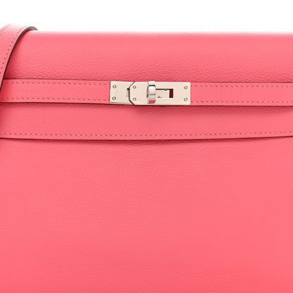 Hermes Evercolor Kelly Danse II Belt Bag Rose Azalee 8 of 10