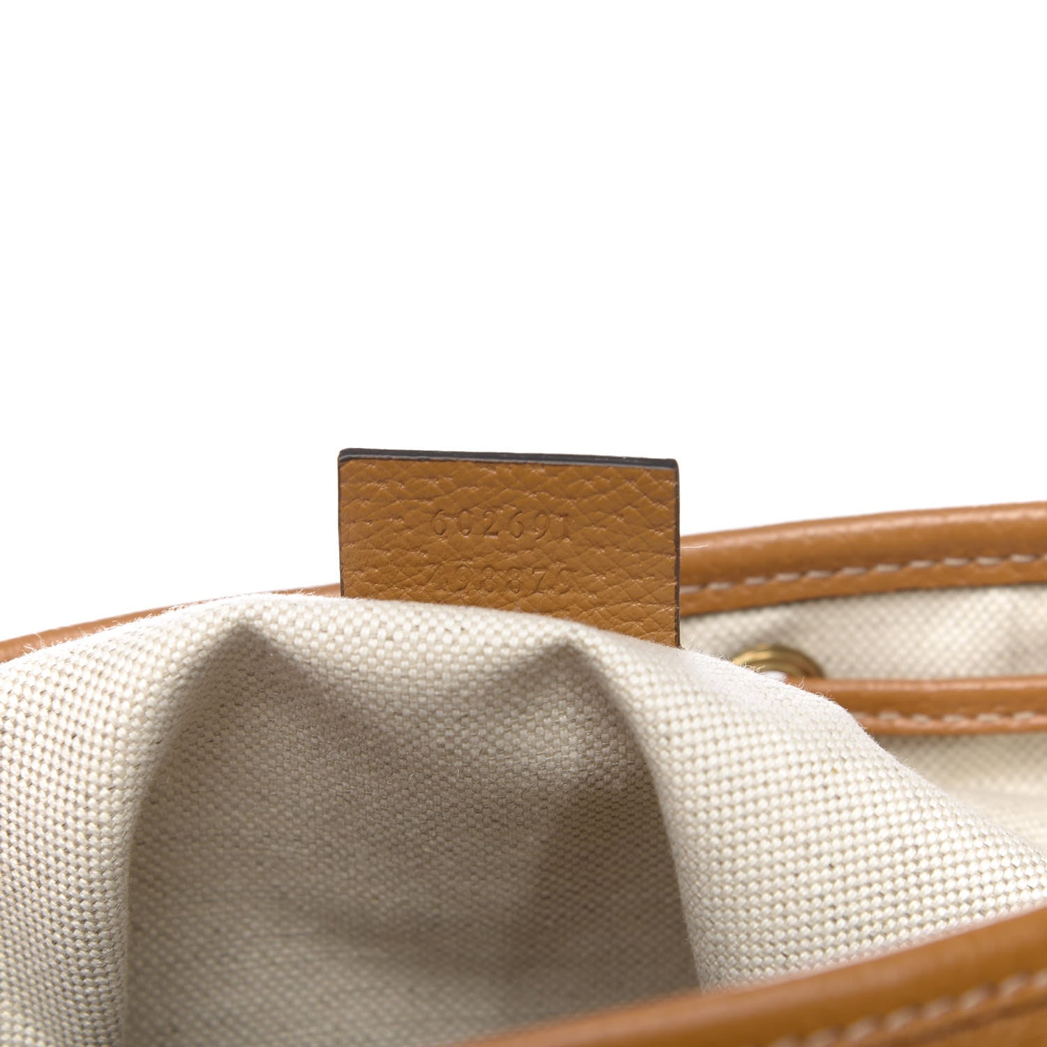Gucci X DISNEY Mini Vintage GG Supreme Monogram Bucket Bag Beige Vintage Sun Oil 7 of 10
