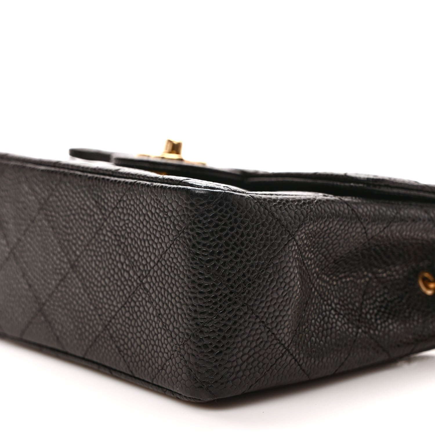 Chanel Caviar Quilted Mini Square Flap Black 9 of 9