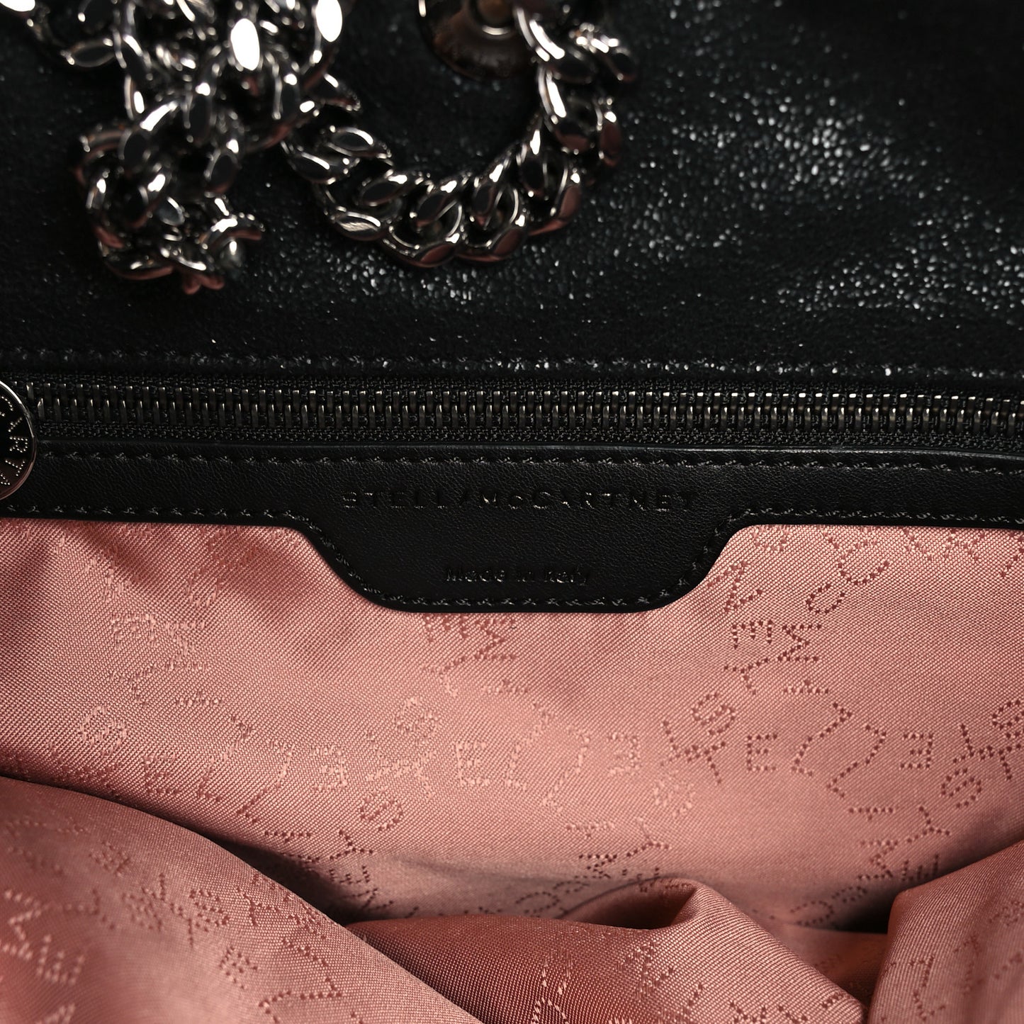 Shaggy Deer Small Falabella Tote Black