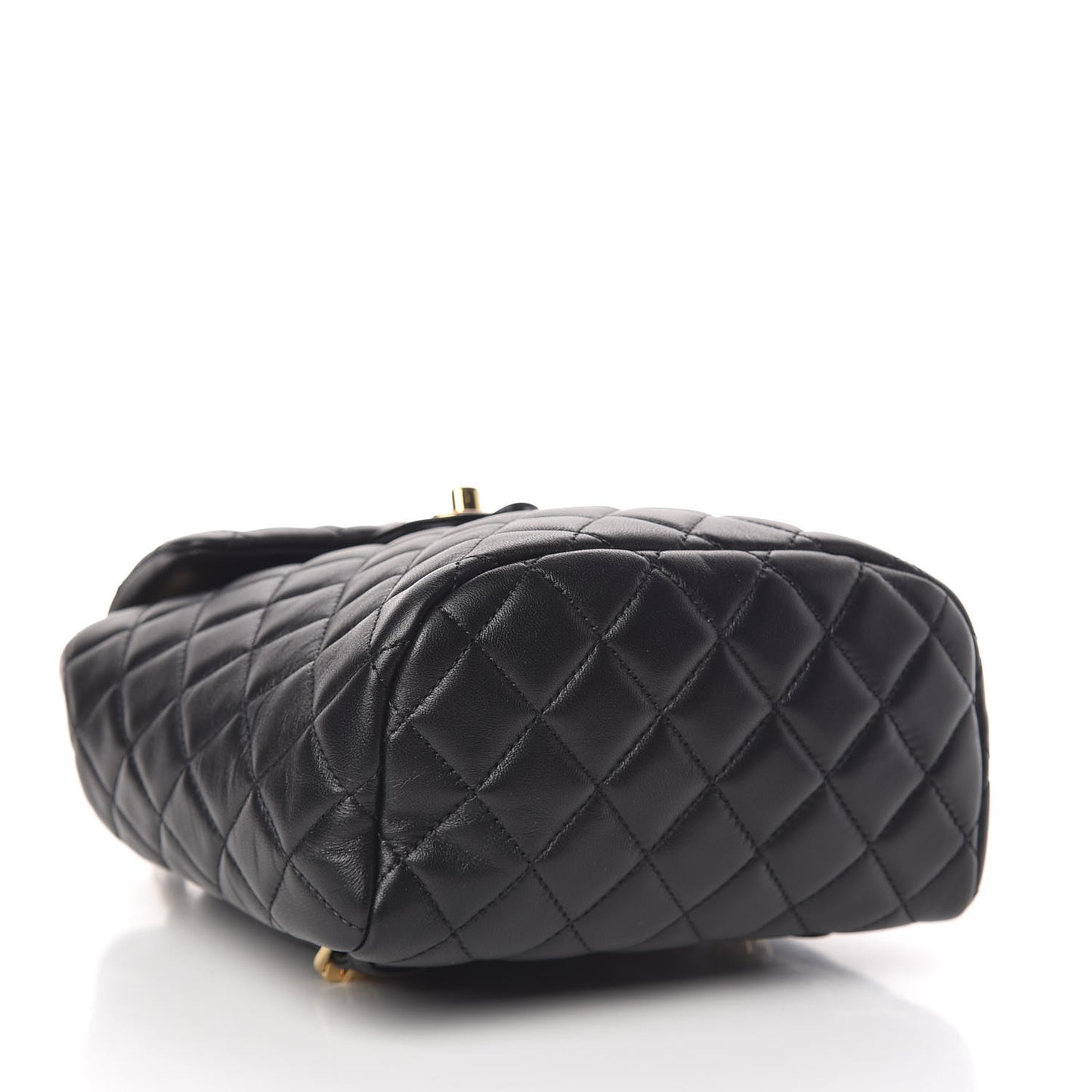 Lambskin Quilted Mini Urban Spirit Backpack Black