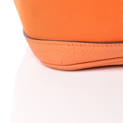 Hermes Toile Negonda Garden Party Tote 36 MM Orange 15 of 16