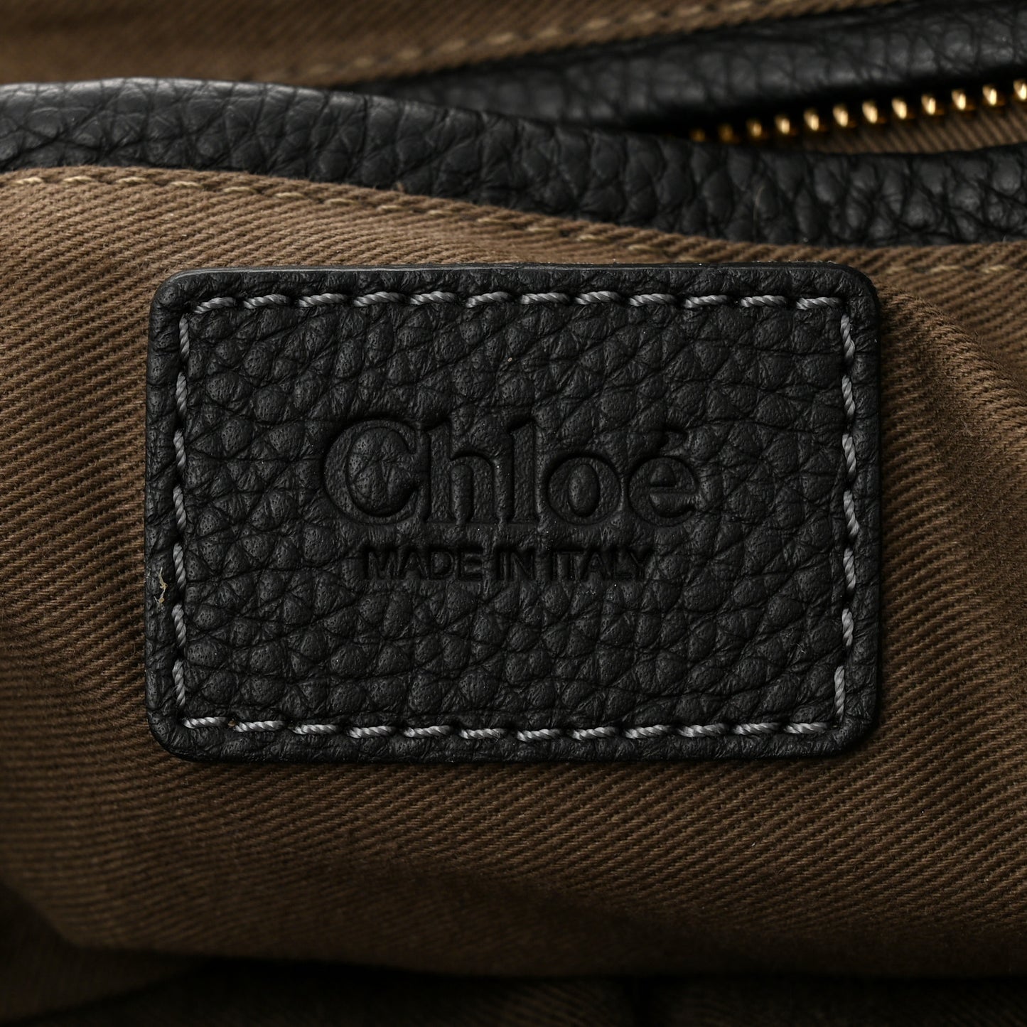 Calfskin Medium Marcie Satchel Black