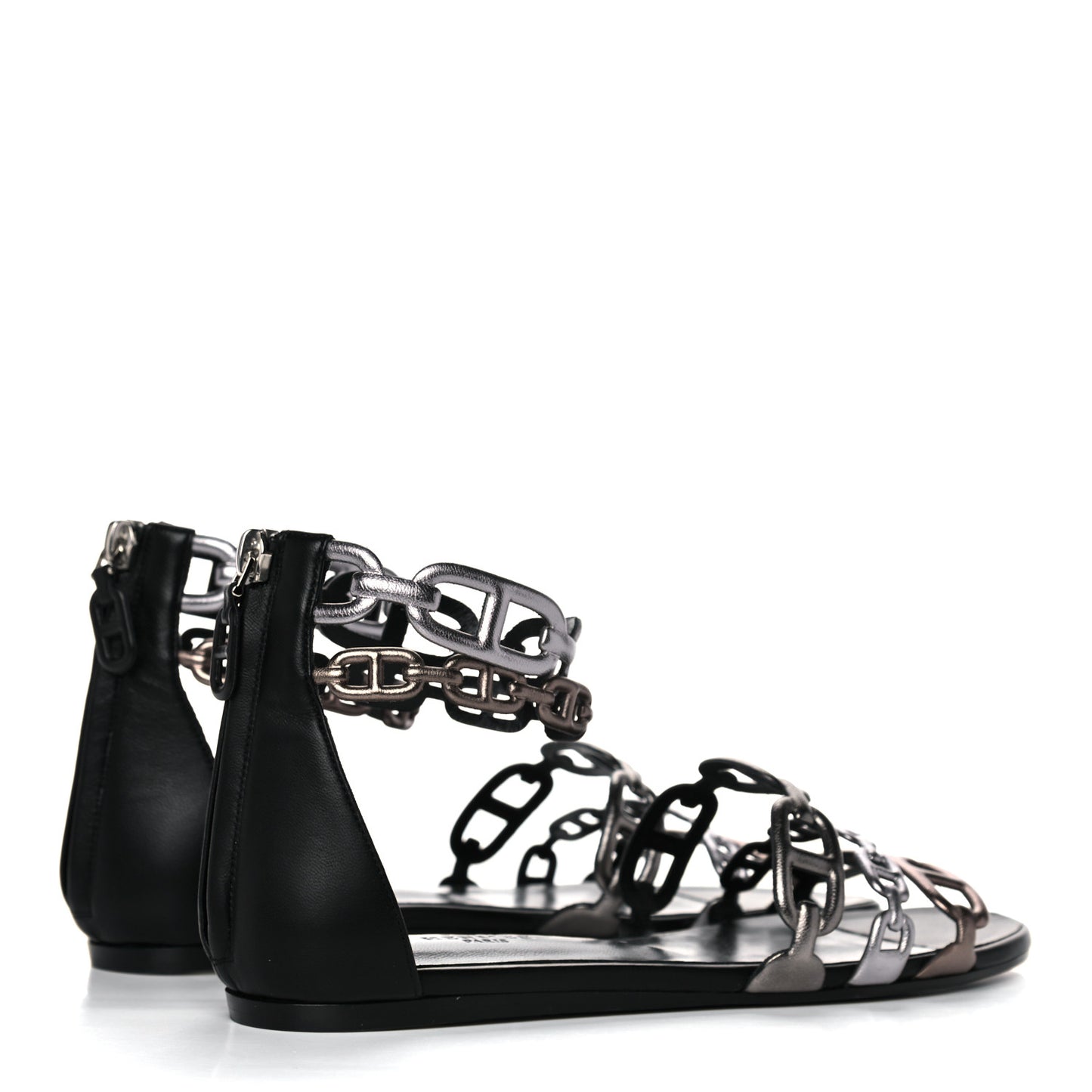 Nappa Venus Sandals 36 Multicolore Dore Vieilli