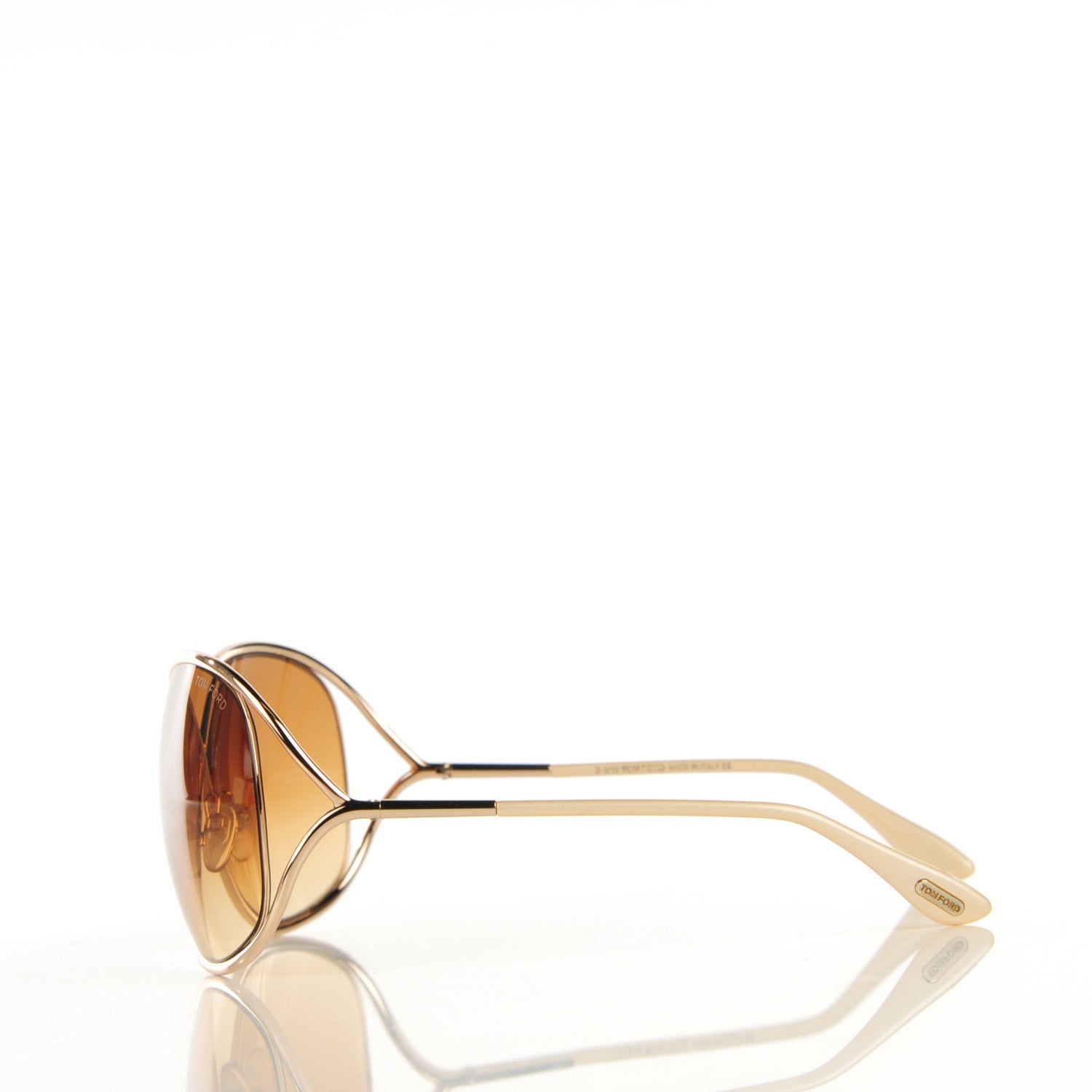 Tom Ford Miranda Crossover Sunglasses TF130 Gold 2 of 8