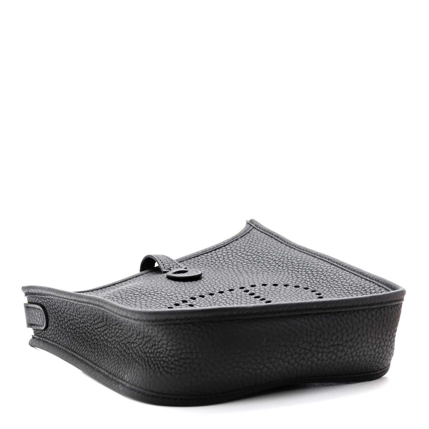 Hermes Taurillon Clemence Evelyne TPM Black 4 of 10