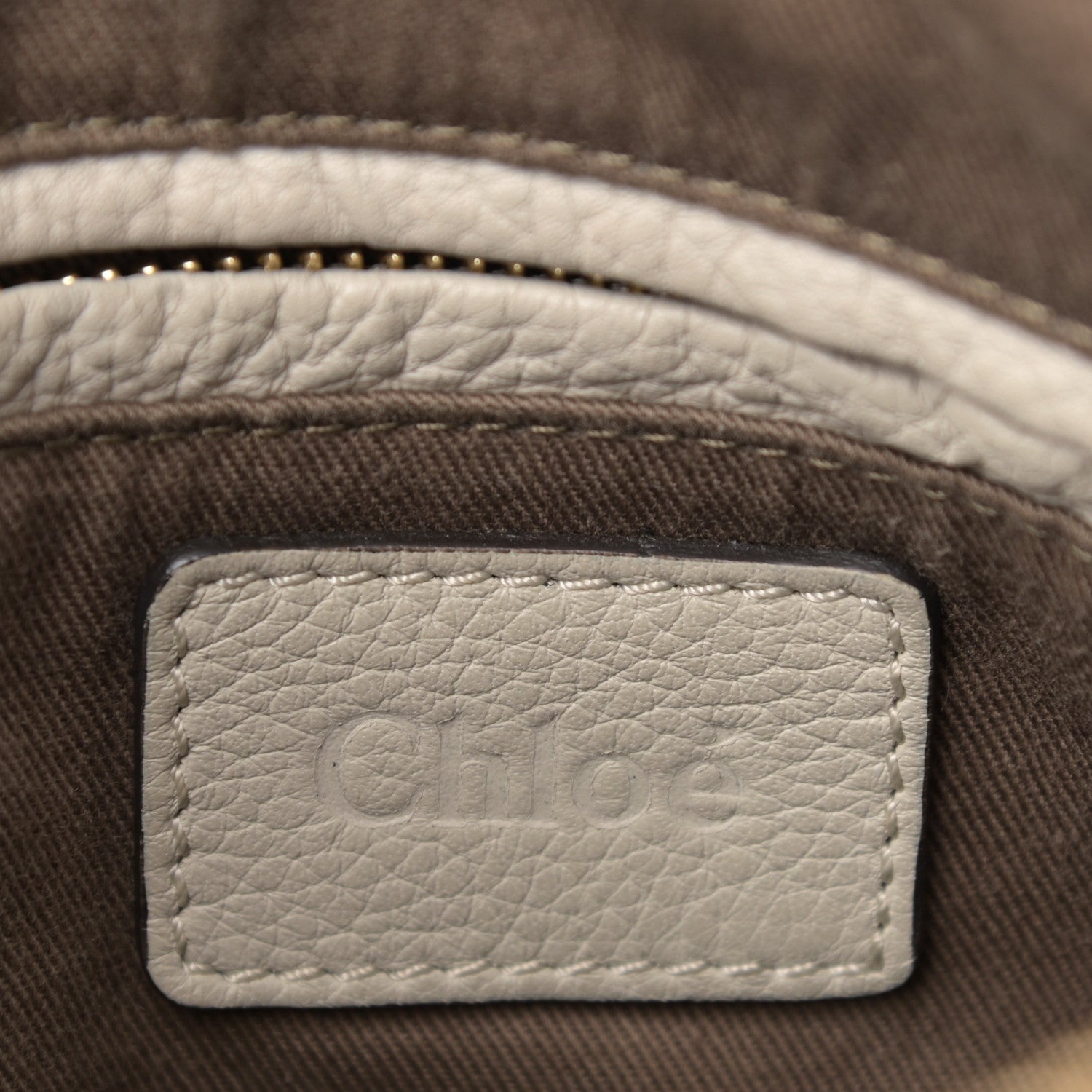 Chloe Calfskin Medium Marcie Satchel Dove 6 of 11