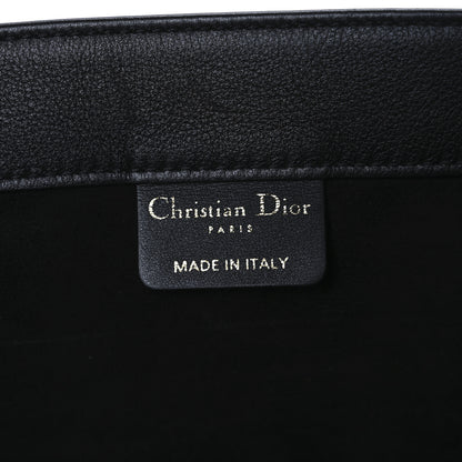 Christian Dior Calfskin Embossed Medium Book Tote Black 6 of 14