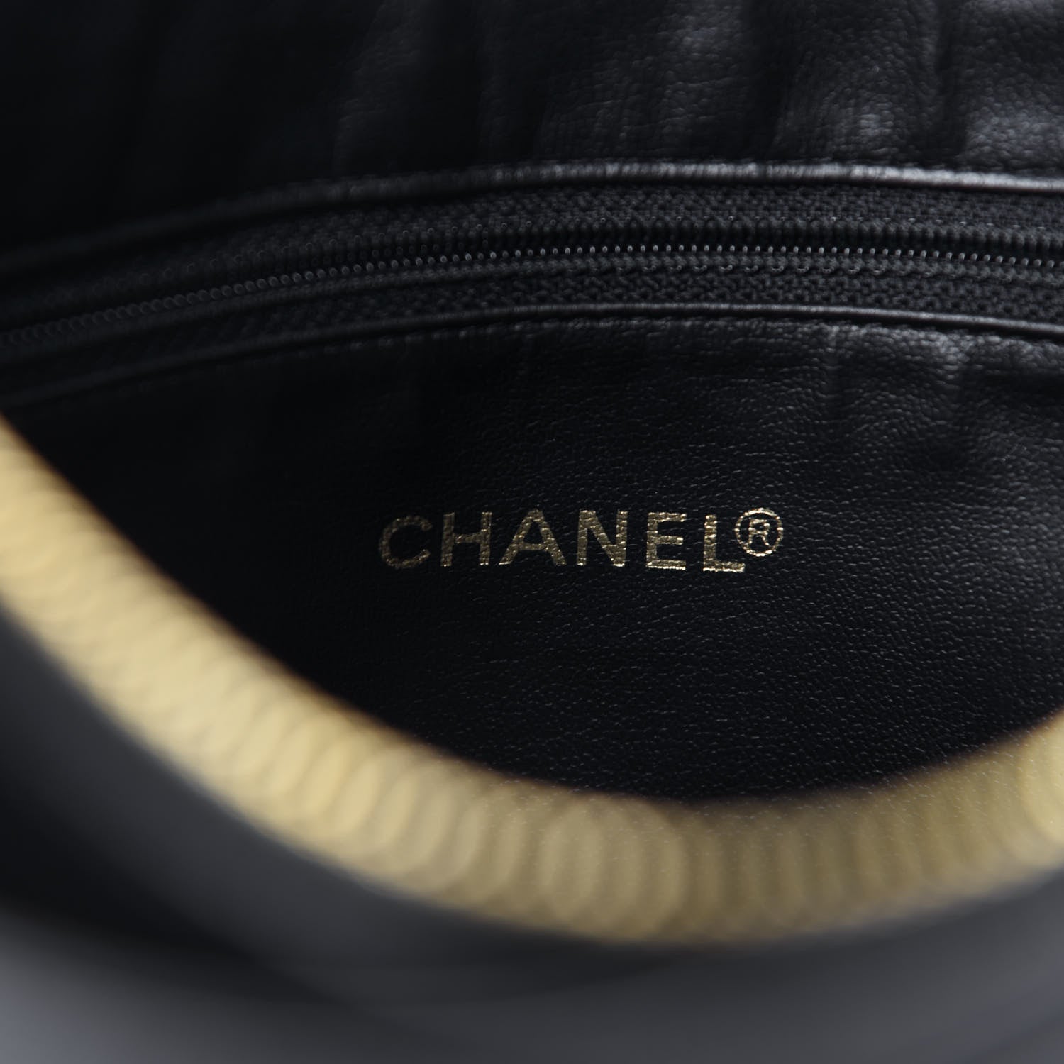 Chanel Lambskin Flap Shoulder Bag Black 9 of 12