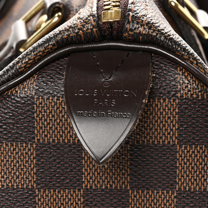 Louis Vuitton Damier Ebene Speedy 25 6 of 10