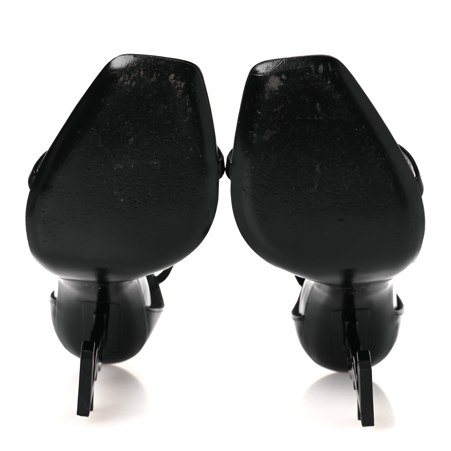 Patent Calfskin Opyum 110 Sandals 39 Black 39 Black