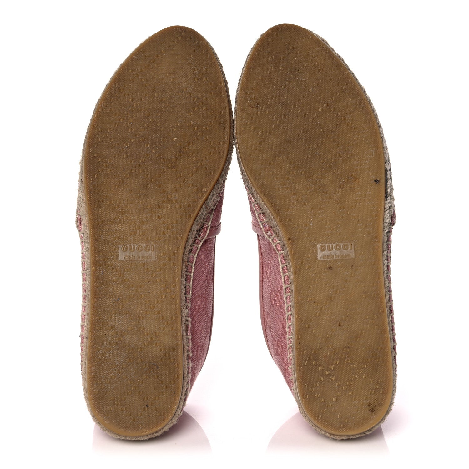 Gucci Monogram Espadrilles 38 Soft Pink 5 of 10