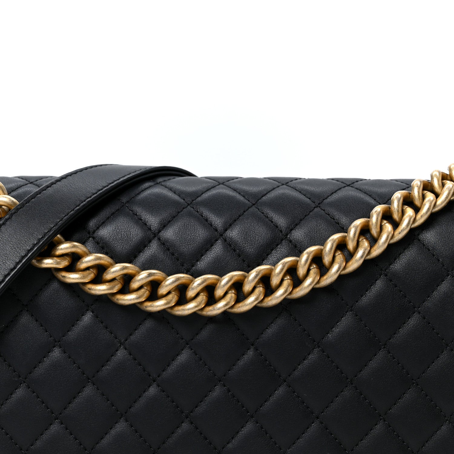 Chanel Calfskin Quilted New Medium Boy Flap Black 7 of 10