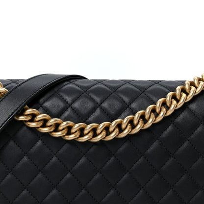 Chanel Calfskin Quilted New Medium Boy Flap Black 7 of 10
