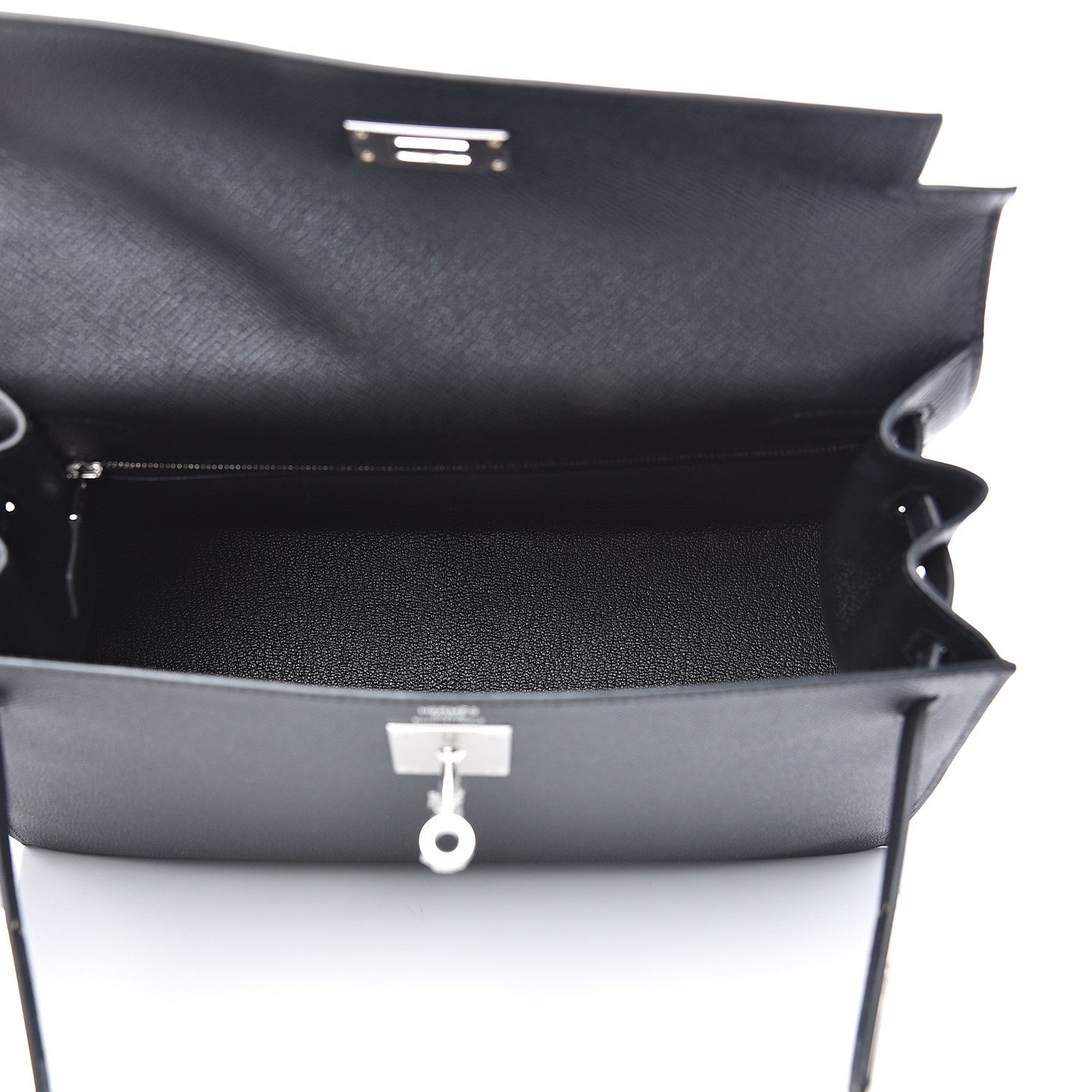 Hermes Epsom Kelly Sellier 28 Black 6 of 31
