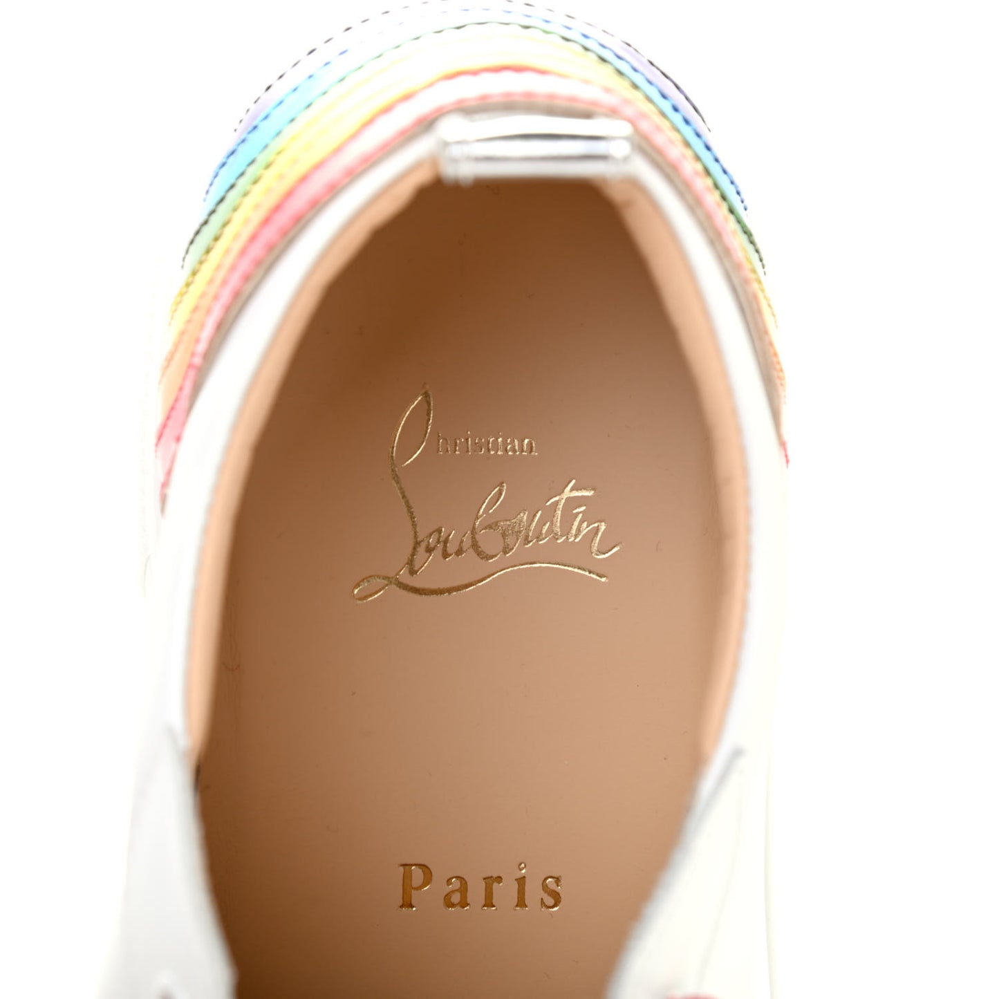 Calfskin Womens Arkenspeed Sneakers 38.5 White Multi