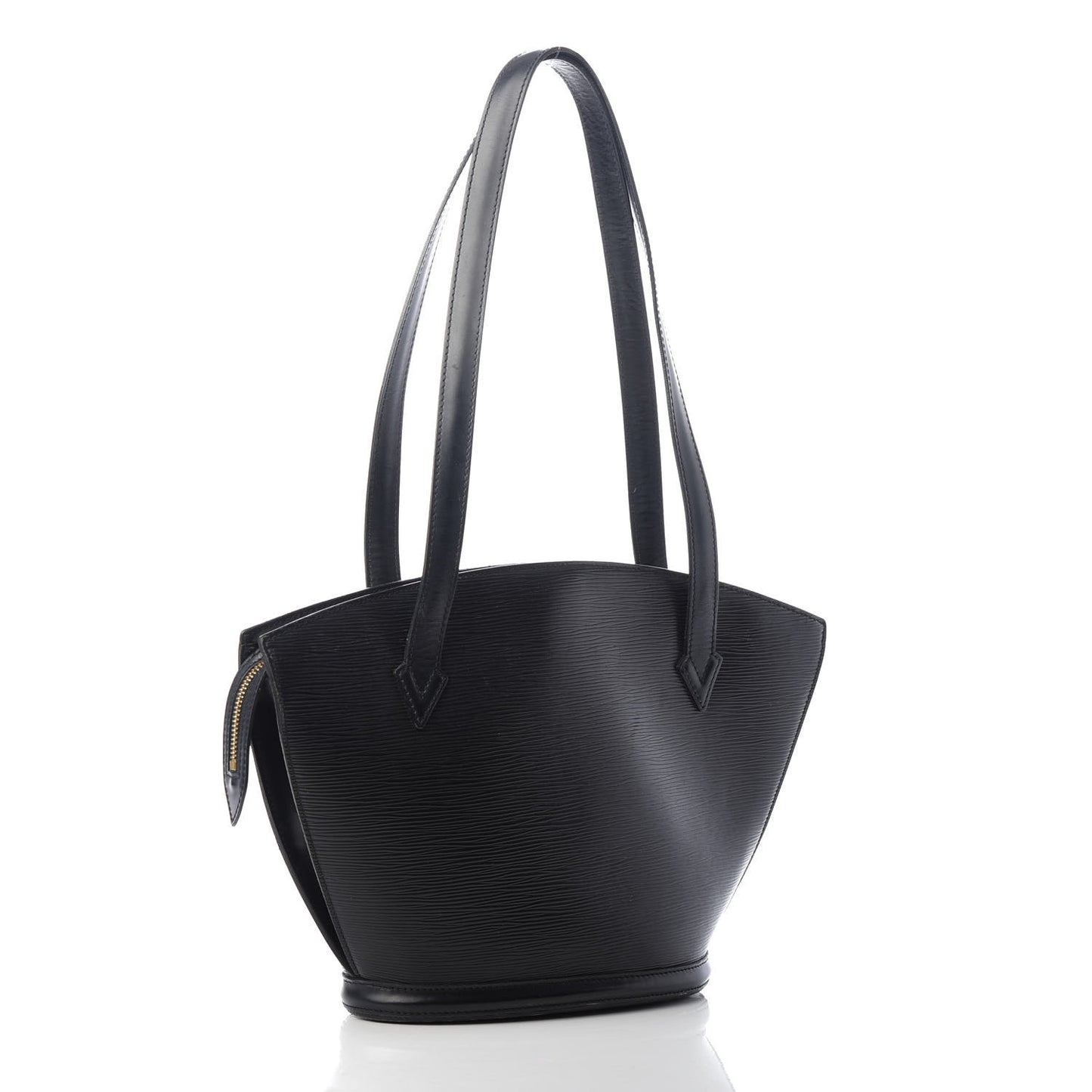 Epi Saint Jacques PM Long Straps Black