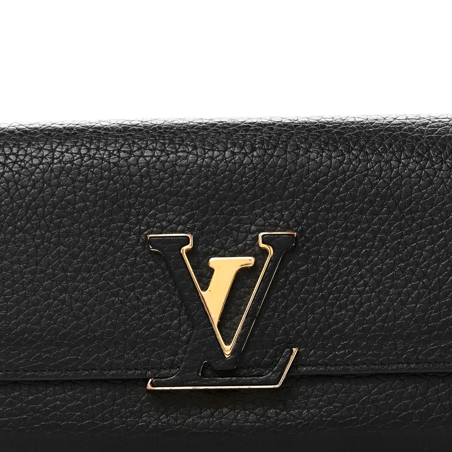 Taurillon Capucines Wallet Black