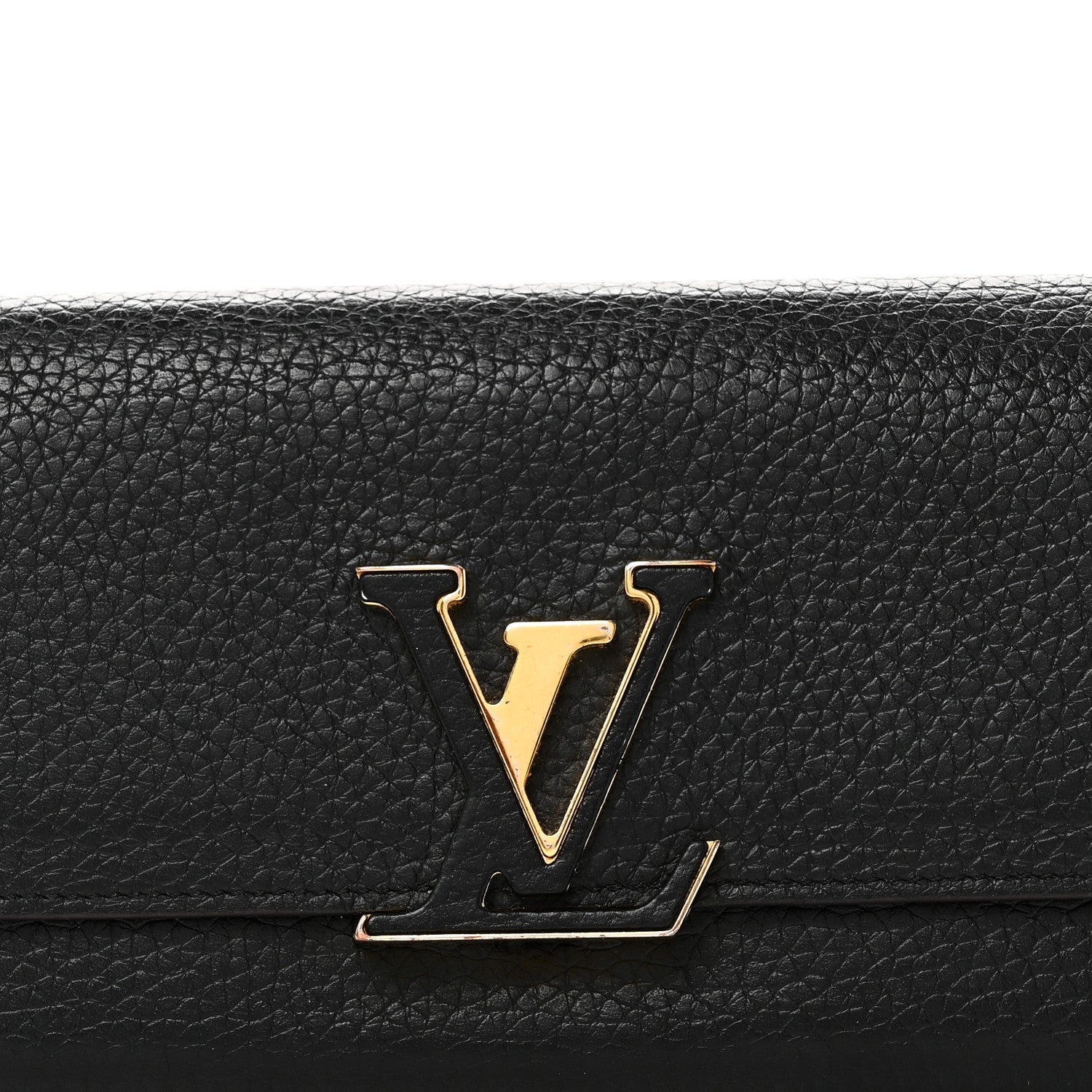 Louis Vuitton Taurillon Capucines Wallet Black 7 of 7