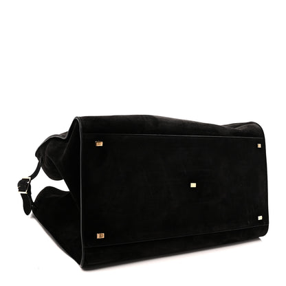 The Row Suede Soft Margaux 17 Black 4 of 10