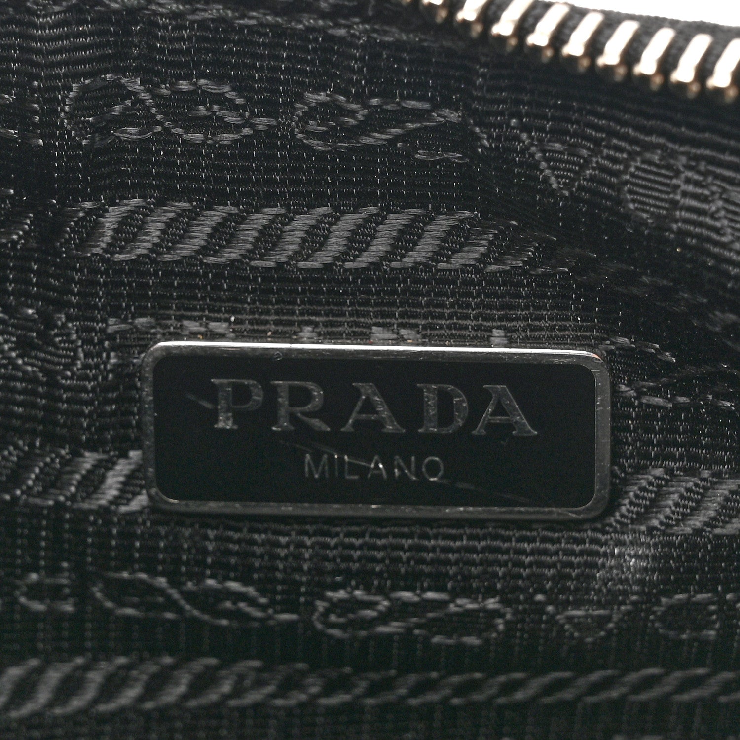 Prada Nylon Re-Edition 2005 Shoulder Bag Black 6 of 12
