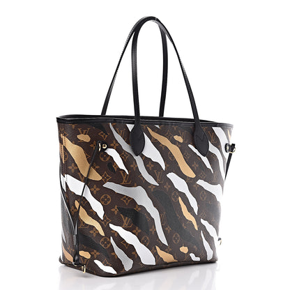 Louis Vuitton X LOL Monogram Neverfull MM Gold Silver 3 of 10