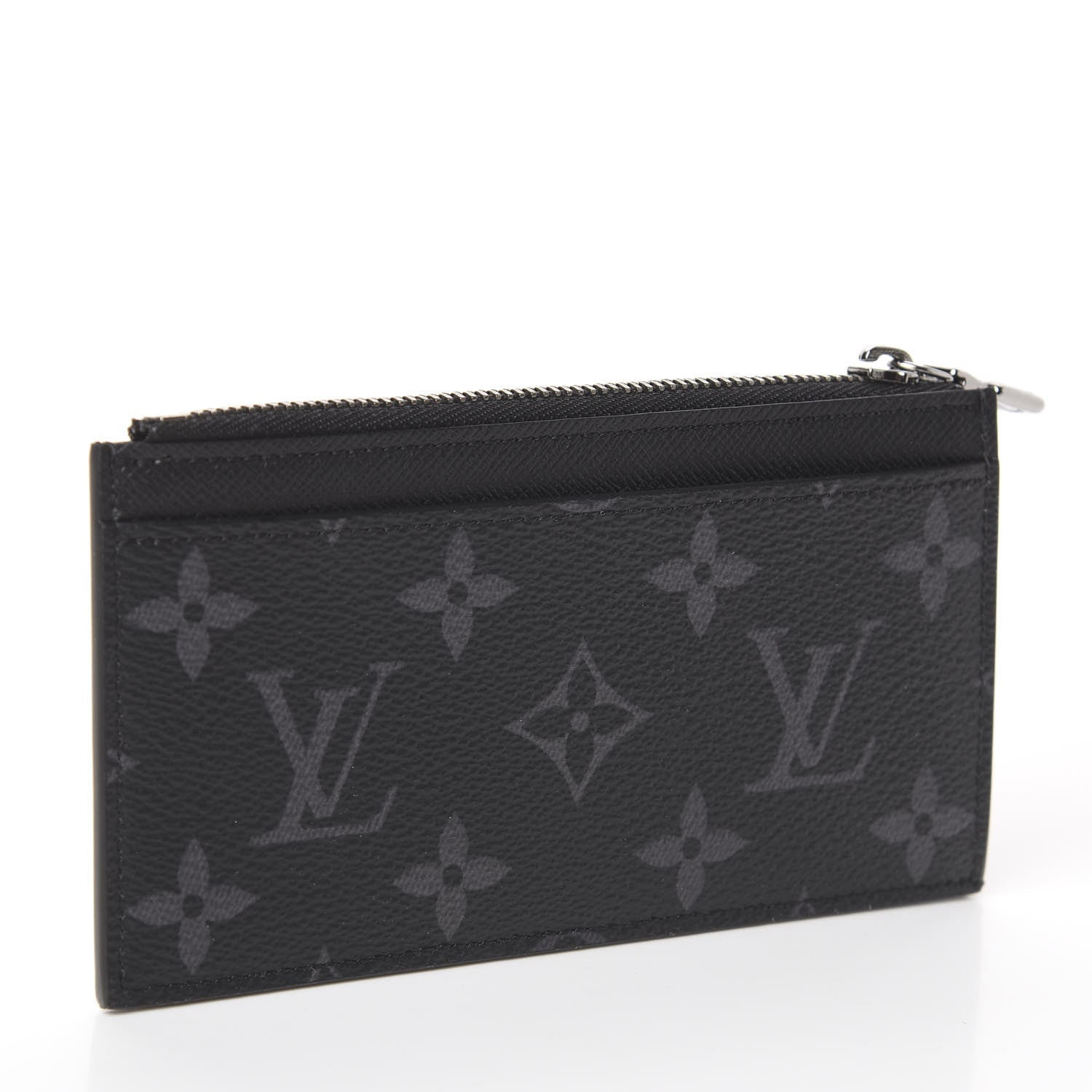 Louis Vuitton Reverse Monogram Eclipse Taiga Coin Card Holder 2 of 5