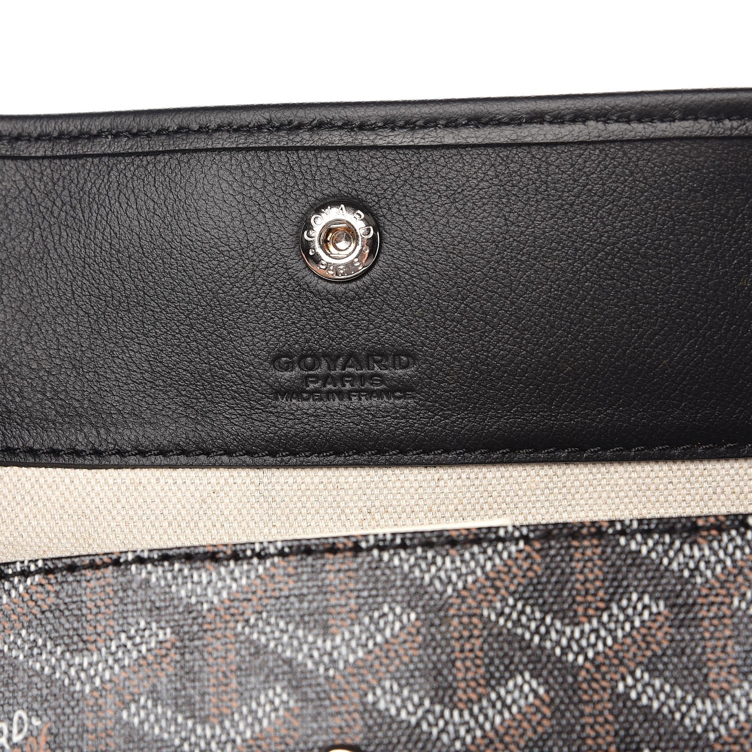 Goyard Goyardine Saint Louis PM Black 8 of 9