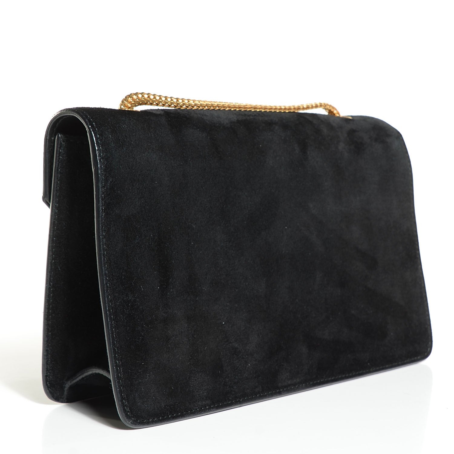 Saint Laurent Suede Mini Betty Black 3 of 8