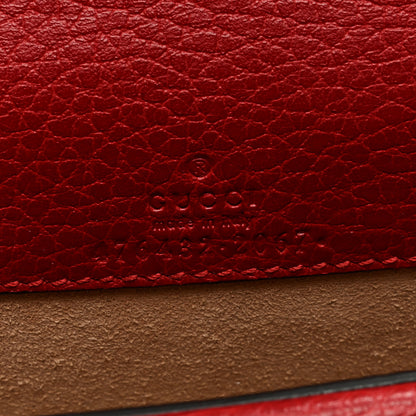 Gucci Calfskin Super Mini Dionysus Shoulder Bag Hibiscus Red 6 of 8