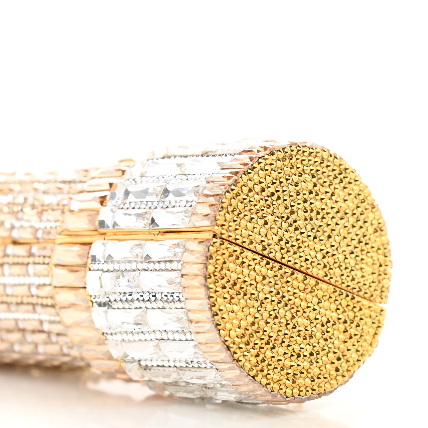 Judith Leiber Crystal Lipstick Seductress Minaudiere Clutch Multicolor 9 of 10