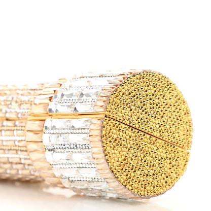 Judith Leiber Crystal Lipstick Seductress Minaudiere Clutch Multicolor 9 of 10