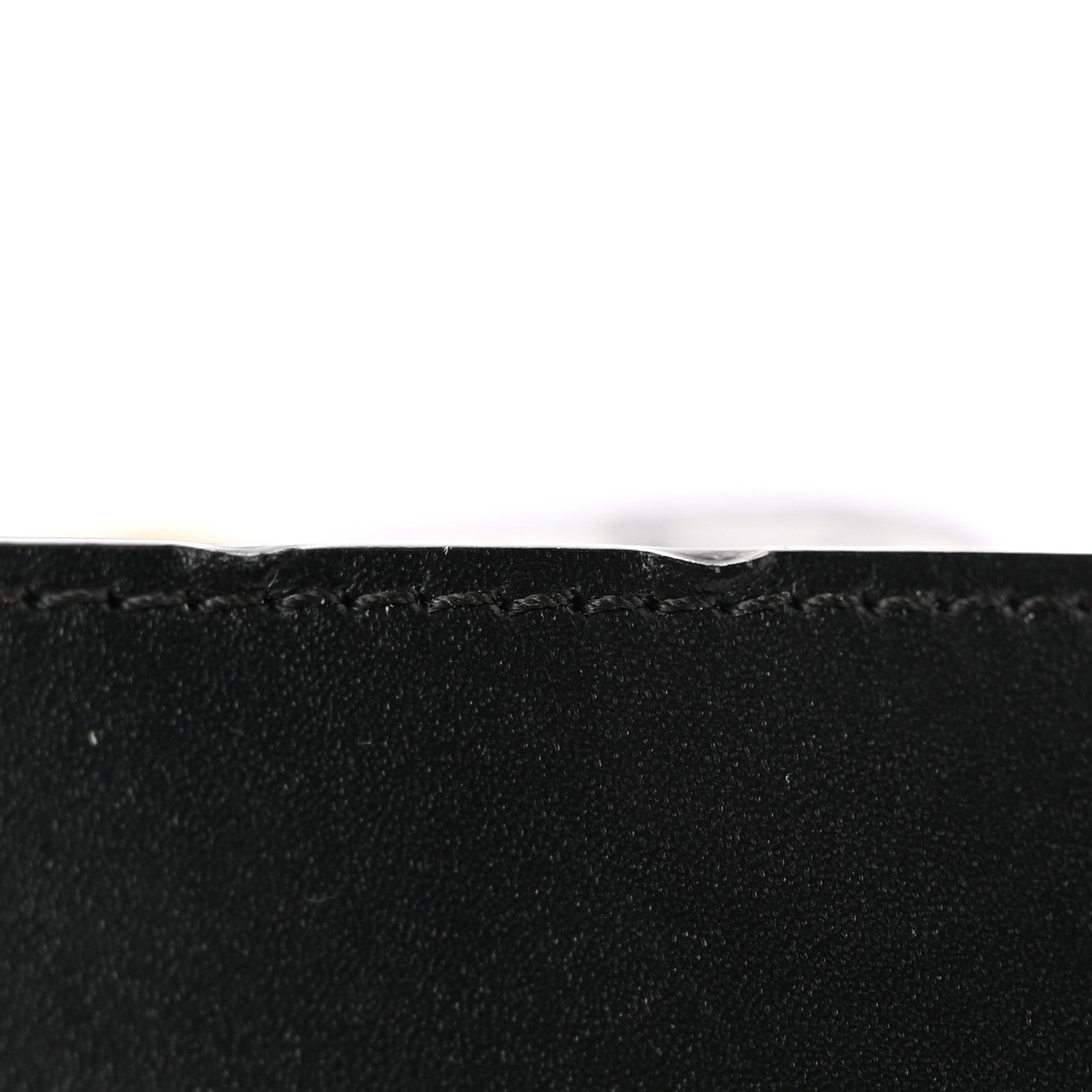 Burberry Calfskin TB Mini Jody Chain Card Case Black 11 of 12