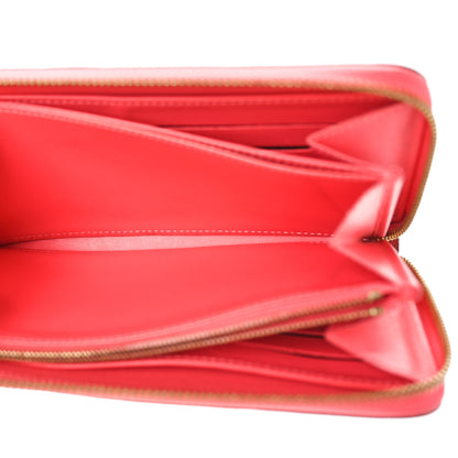 Louis Vuitton Vernis Zippy Wallet Rose Litchi 5 of 8