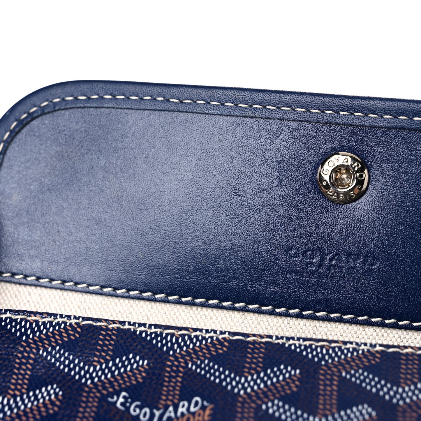 Goyardine Saint Louis PM Navy