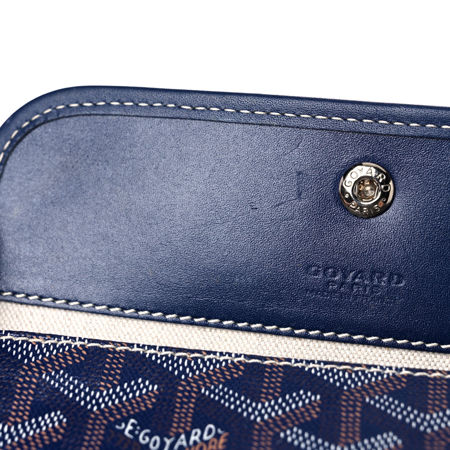 Goyard Goyardine Saint Louis PM Navy 10 of 17