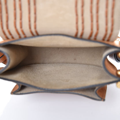 Chloe Suede Calfskin Braided SMini Hudson Shoulder Bag Caramel 5 of 6