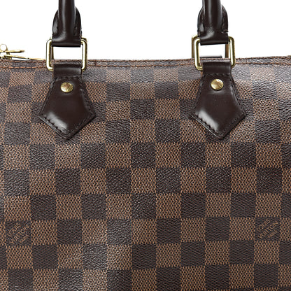 Louis Vuitton Damier Ebene Speedy Bandouliere 25 9 of 20
