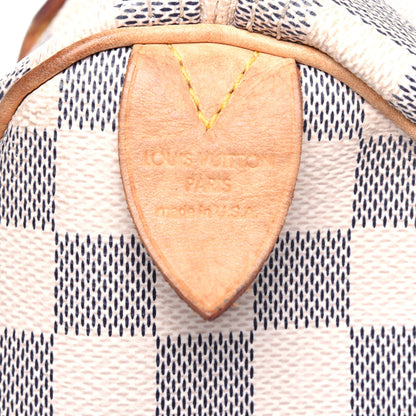 Louis Vuitton Damier Azur Speedy 30 6 of 27