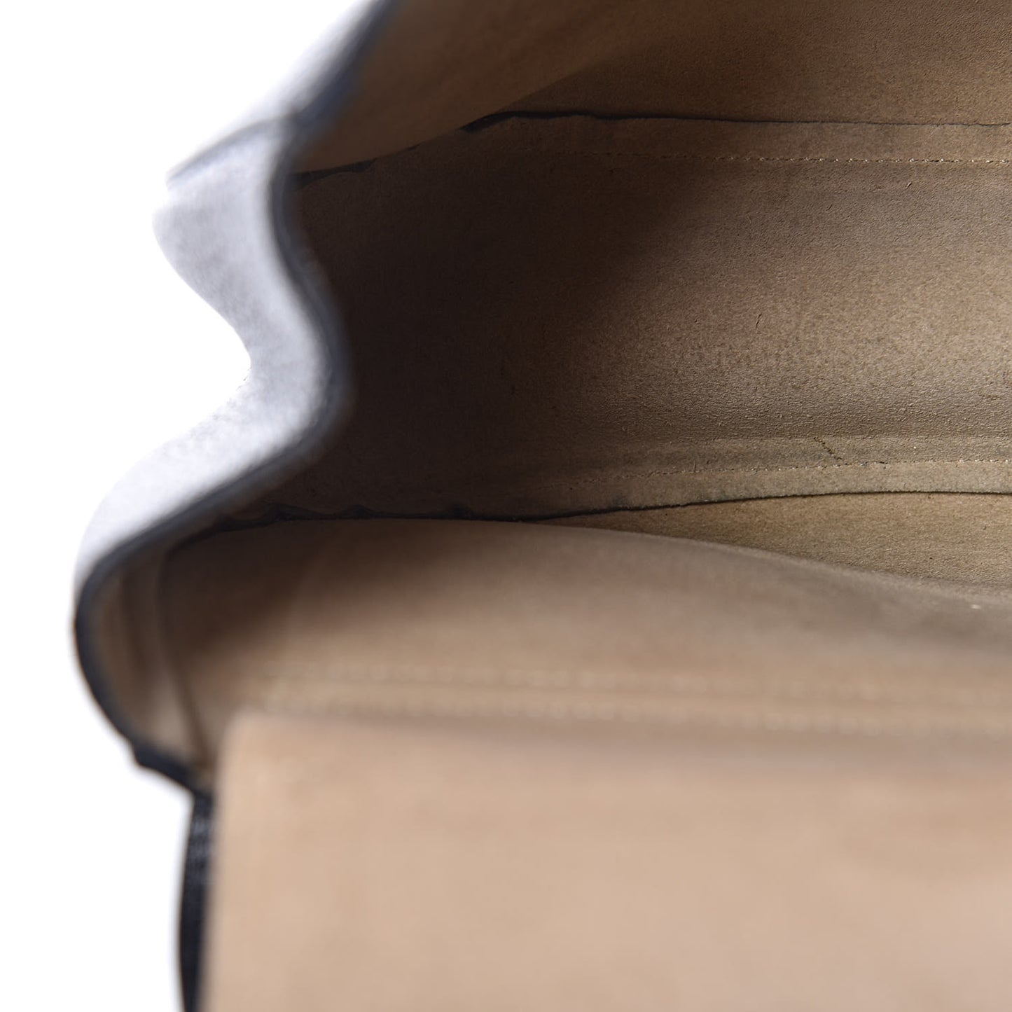 Grained Lambskin Drew Shoulder Bag Black