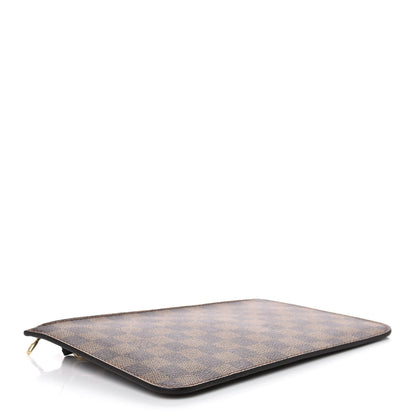 Louis Vuitton Damier Ebene Neverfull MM GM Pochette 4 of 8