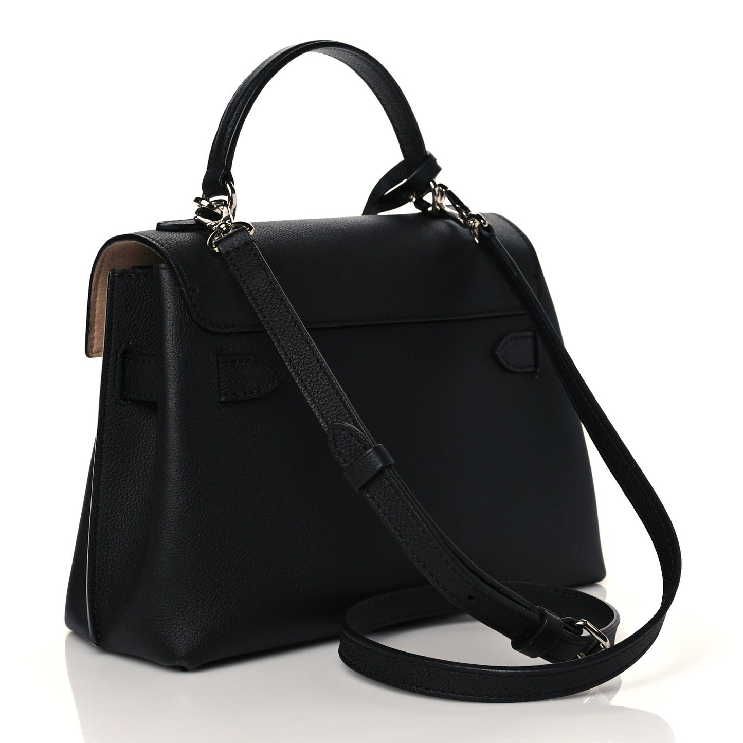 Calfskin Lockme Ever BB Black