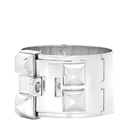 Hermes Sterling Silver Collier De Chien Bracelet XL 3 of 6