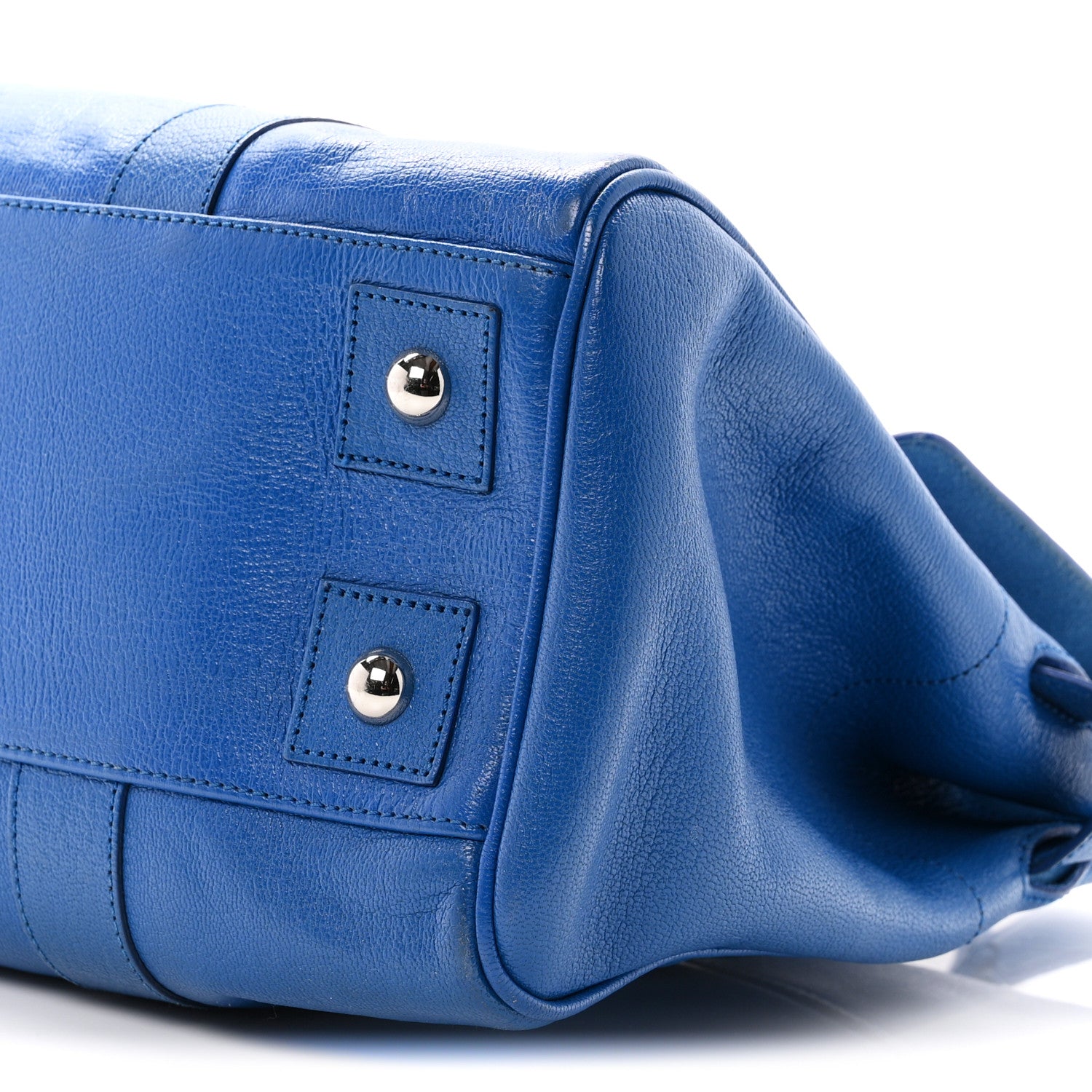 Mulberry Glossy Goatskin Bayswater Bluebell Blue 10 of 10