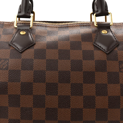 Louis Vuitton Damier Ebene Speedy 30 8 of 14