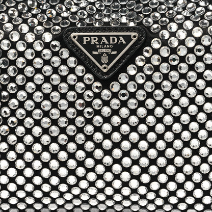 Prada Satin Crystal Mini Re-Edition 2000 Bag Cristal 7 of 9